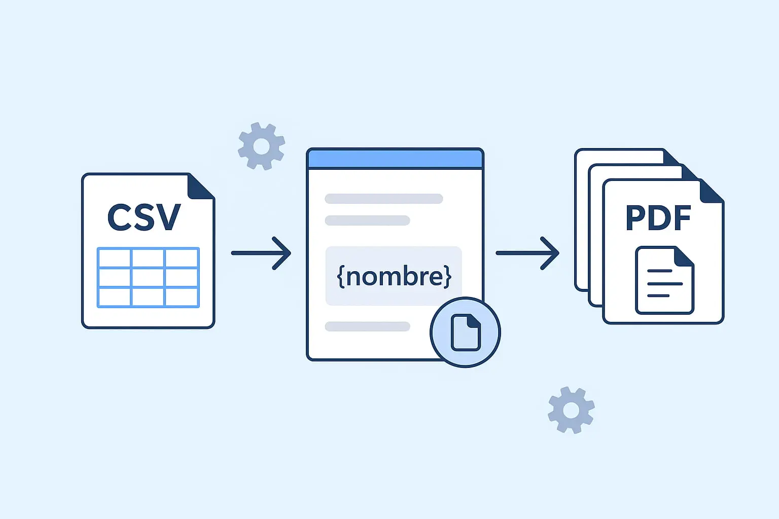 Ejemplo variables con CSV