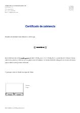 Certificado de asistencia a curso/taller